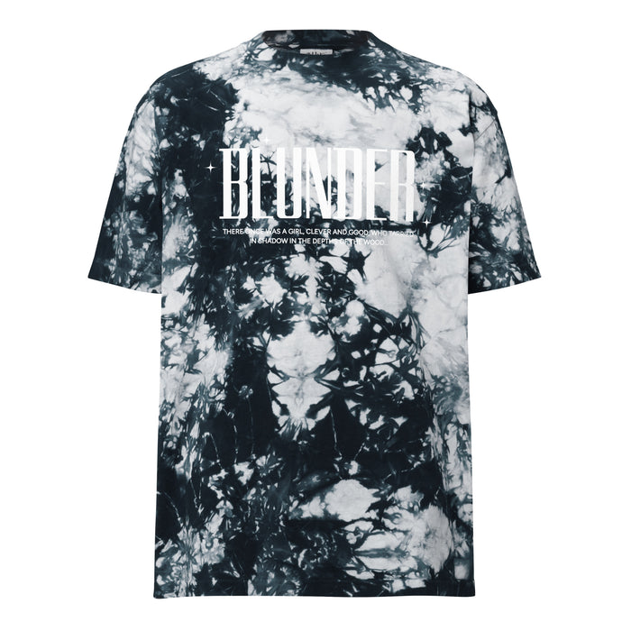 Blunder Tie-dye T-shirt - The Bean Workshop - Blunder Folklore T-Shirt, Bookish Aesthetic, Bookworm Fashion, Cottagecore, Dark Academia, Elspeth Spindle, Fantasy Graphic Tee, Literary Gift, One Dark Window, Rachel Gillig, Rachel Gillig Inspired Merch, T-shirt, Trendy