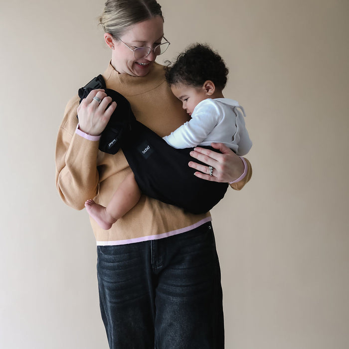 Boba Buddy Toddler Side Sling in Black