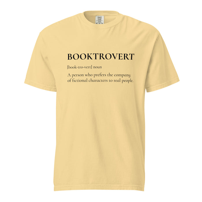 Booktrovert Tee Shirt - The Bean Workshop - bookish, booktrovert, read everyday, t-shirt, tee