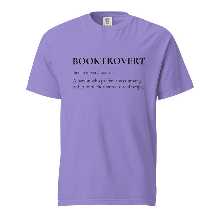 Booktrovert Tee Shirt - The Bean Workshop - bookish, booktrovert, read everyday, t-shirt, tee