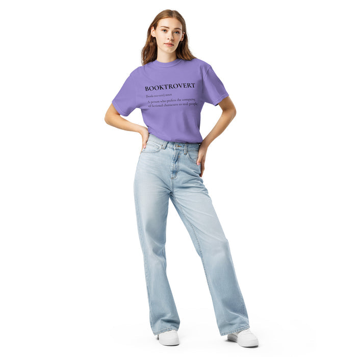 Booktrovert Tee Shirt - The Bean Workshop - bookish, booktrovert, read everyday, t-shirt, tee