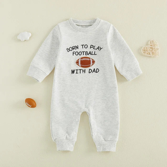 BORN TO PLAY FOOTBALL Jumpsuit
