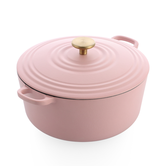 Bourgogne braadpan 28cm/6.7L Blush pink