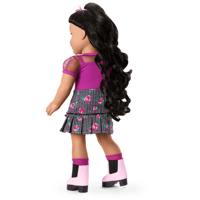 Bows & Blooms Outfit for 18-inch Dolls