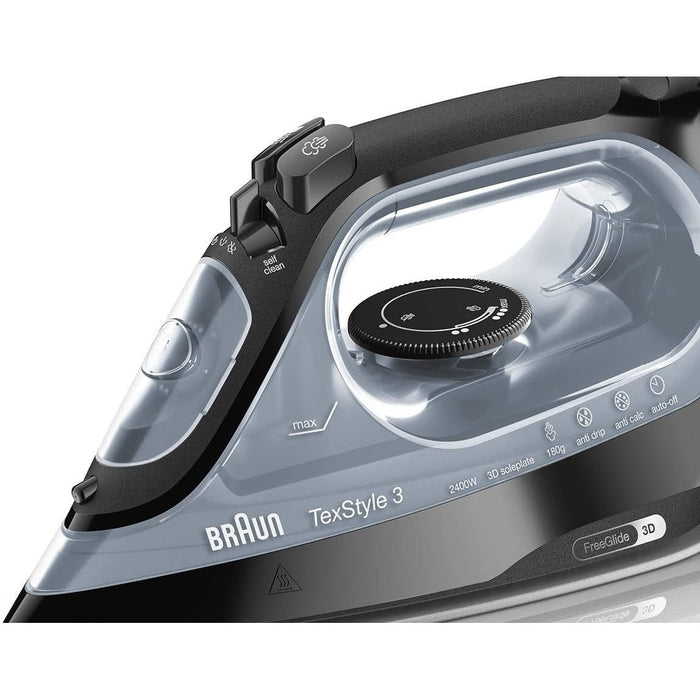 Braun TexStyle 3 Steam Iron - Black – view 2