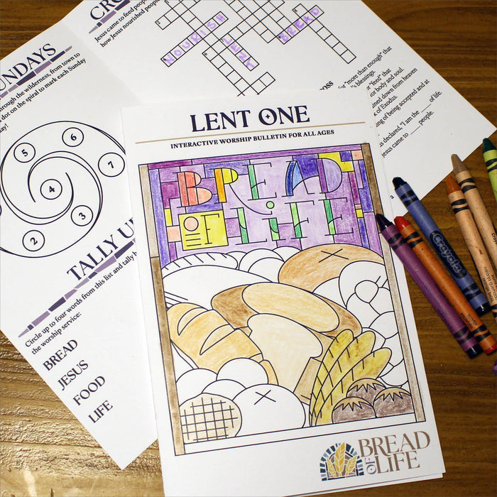 Bread of Life Interactive Worship Bulletins