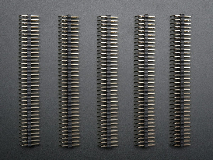 Break-away 0.1" 2x36-pin strip right-angle male header (5 pack) by The Pi Hut - The Pi Hut