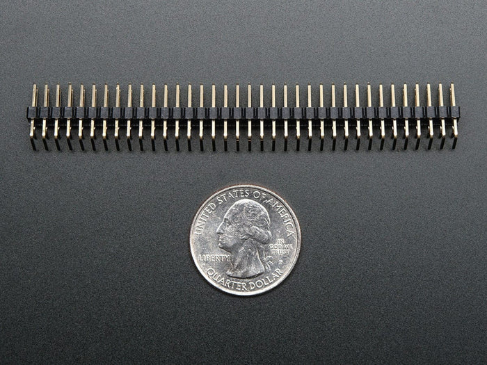 Break-away 0.1" 2x36-pin strip right-angle male header (5 pack) by The Pi Hut - The Pi Hut