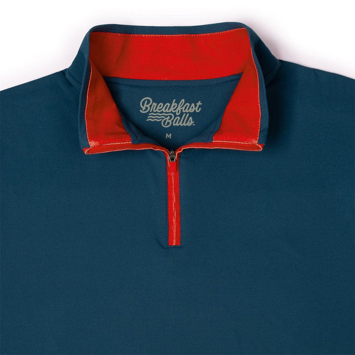 RSVLTS RSVLTS Breakfast Balls "Broad Stripes" _ Quarter Zip