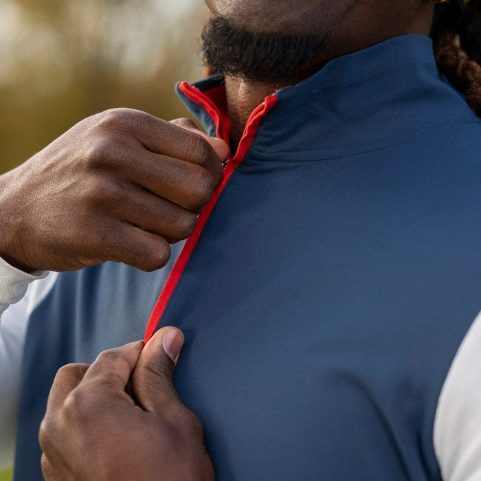 RSVLTS RSVLTS Breakfast Balls "Broad Stripes" – Quarter Zip