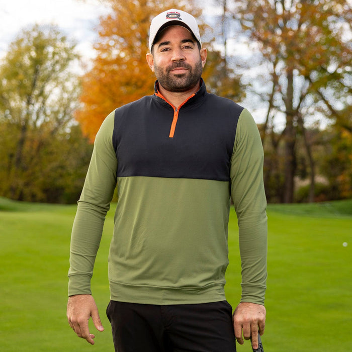 RSVLTS RSVLTS Breakfast Balls "Olive"– Quarter Zip