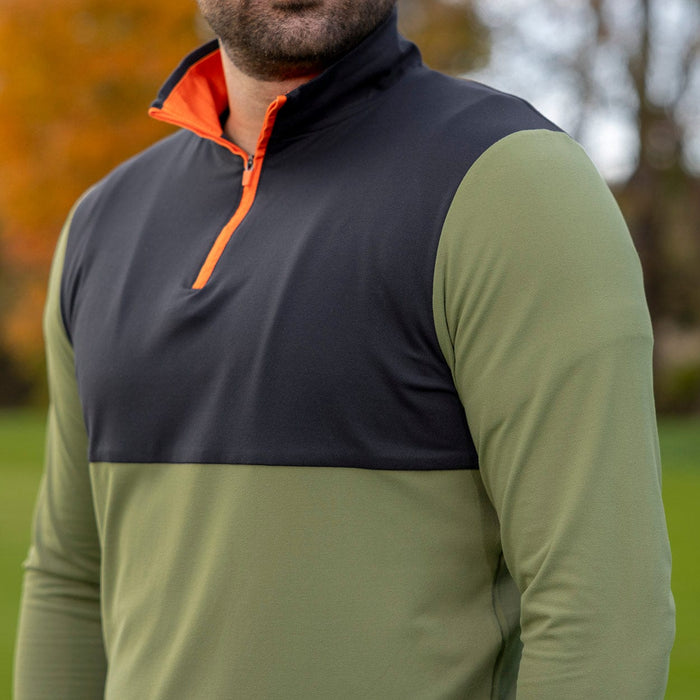 RSVLTS RSVLTS Breakfast Balls "Olive"– Quarter Zip