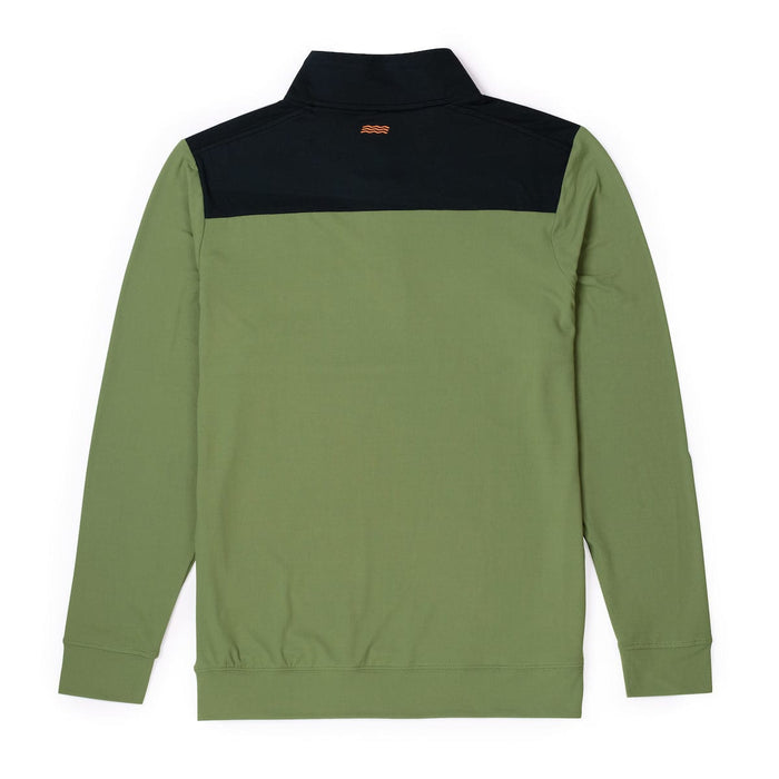 RSVLTS RSVLTS Breakfast Balls "Olive"_ Quarter Zip