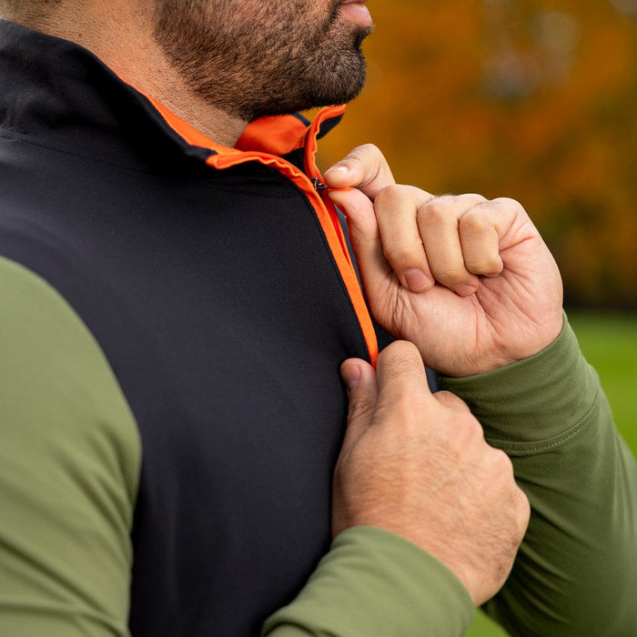 RSVLTS RSVLTS Breakfast Balls "Olive"– Quarter Zip