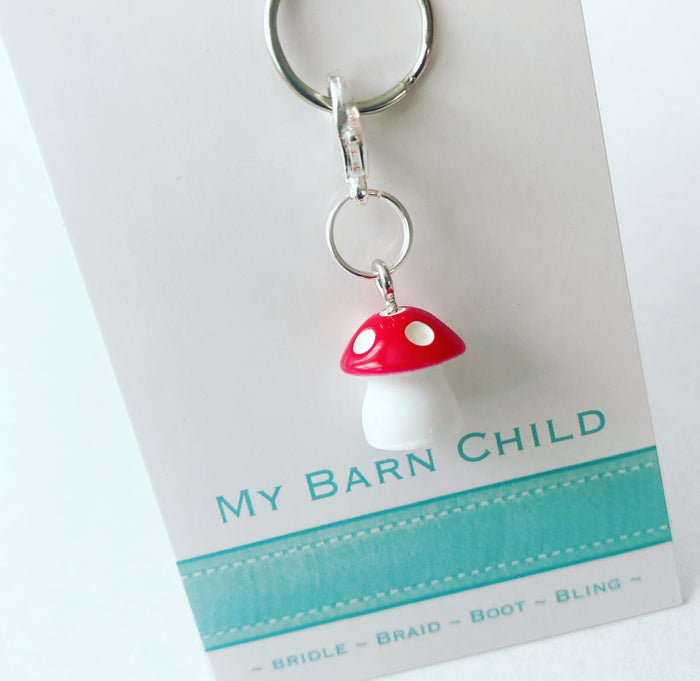 Bridle Charm: Mushroom 🍄