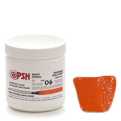 BRIGHT ORANGE GLOSS GLAZE