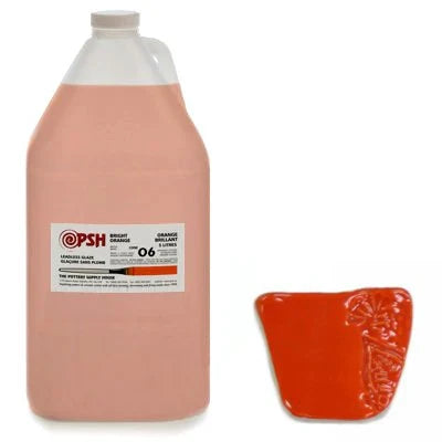 BRIGHT ORANGE GLOSS GLAZE