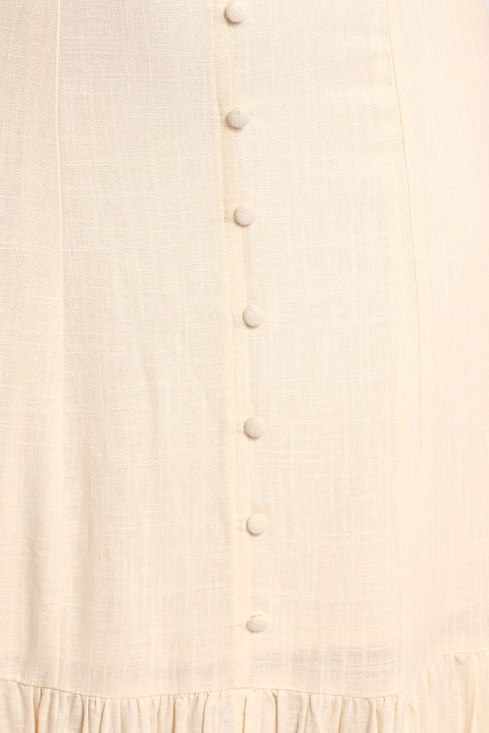 Petal and Pup USA DRESSES Brisa Maxi Dress - Cream