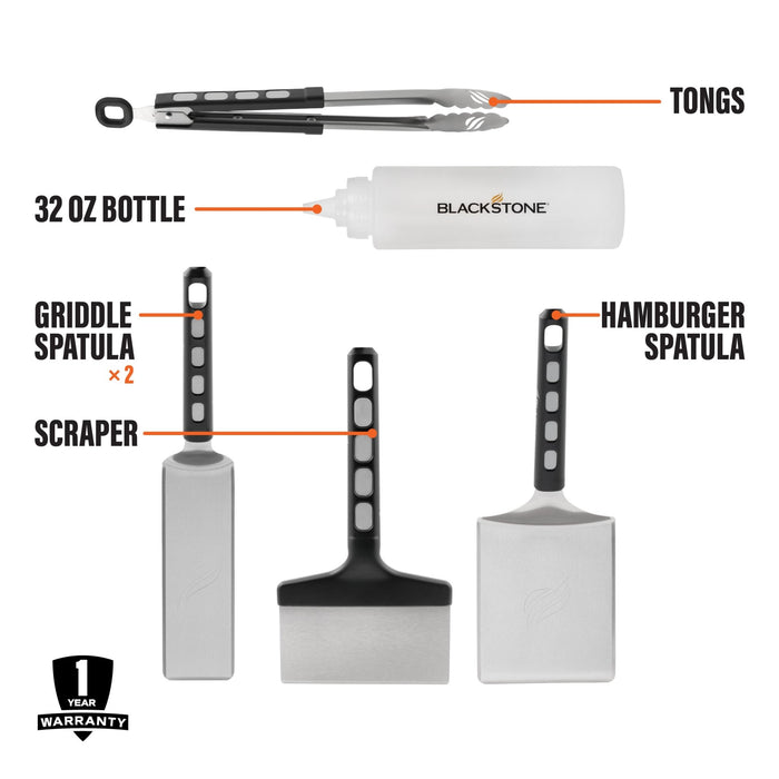 Bronco Essential Toolkit - Must - Have Griddle Accessories | Blackstone Products