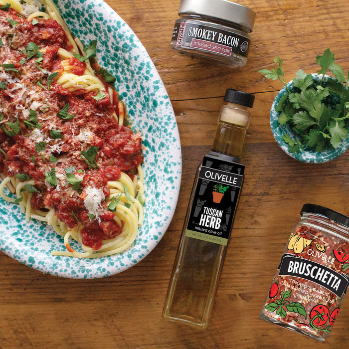 Bucatini with Amatricana Sauce