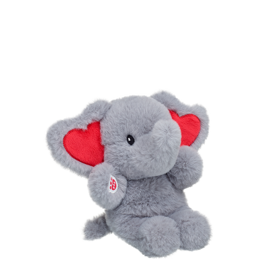Build-A-Bear Mini Beans® Love You Tons Elephant Stuffed Animal