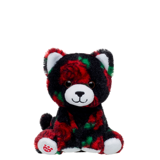 Build-A-Bear Mini Beans® Red Rose Kitty Stuffed Animal