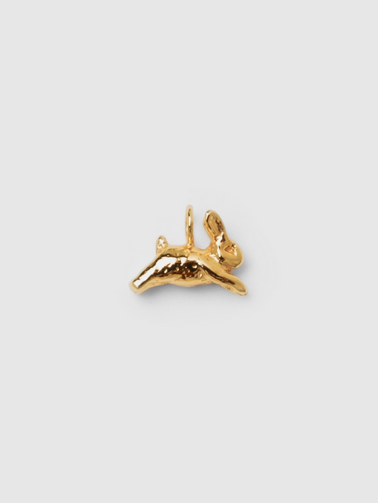 Wolf Circus Bunny Rabbit Charm Pendant in Gold-Charm-wolfcircus.com