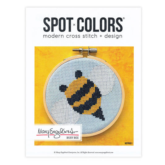 Busy Bee Counted Cross Stitch Leaflet