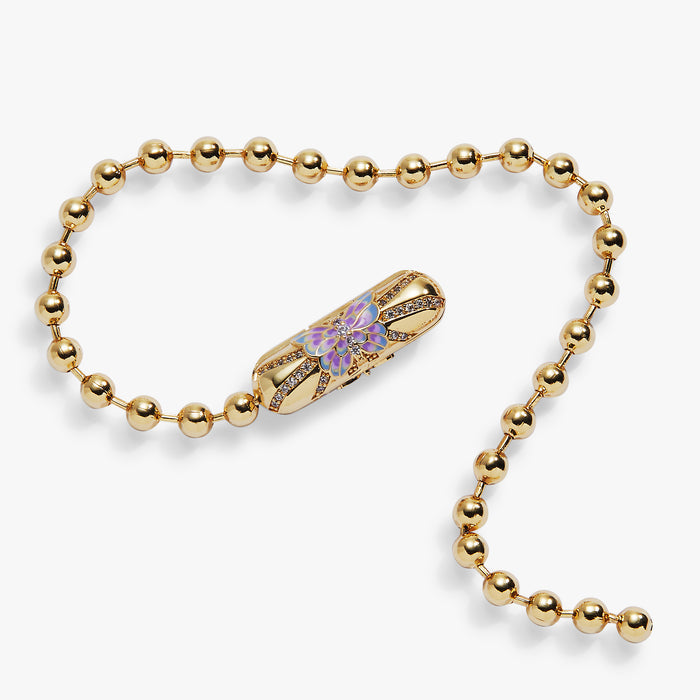 Butterfly Barrel Closure Bracelet