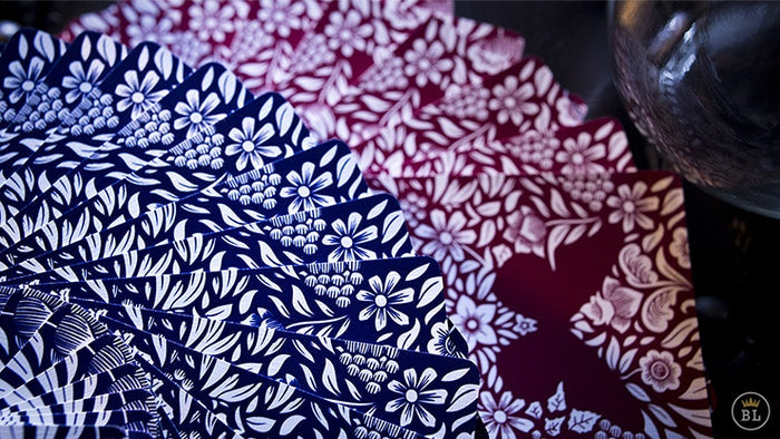 Butterfly: Blue (Second Edition) Playing Cards by Ondrej Psenicka