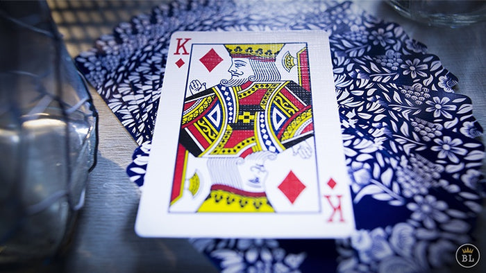 Butterfly: Blue (Second Edition) Playing Cards by Ondrej Psenicka