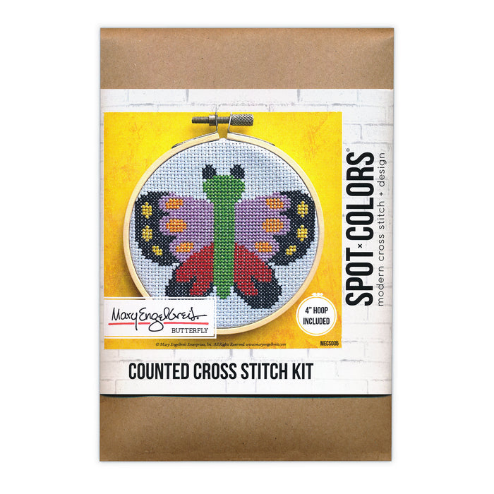 Butterfly Counted Cross Stitch Kit