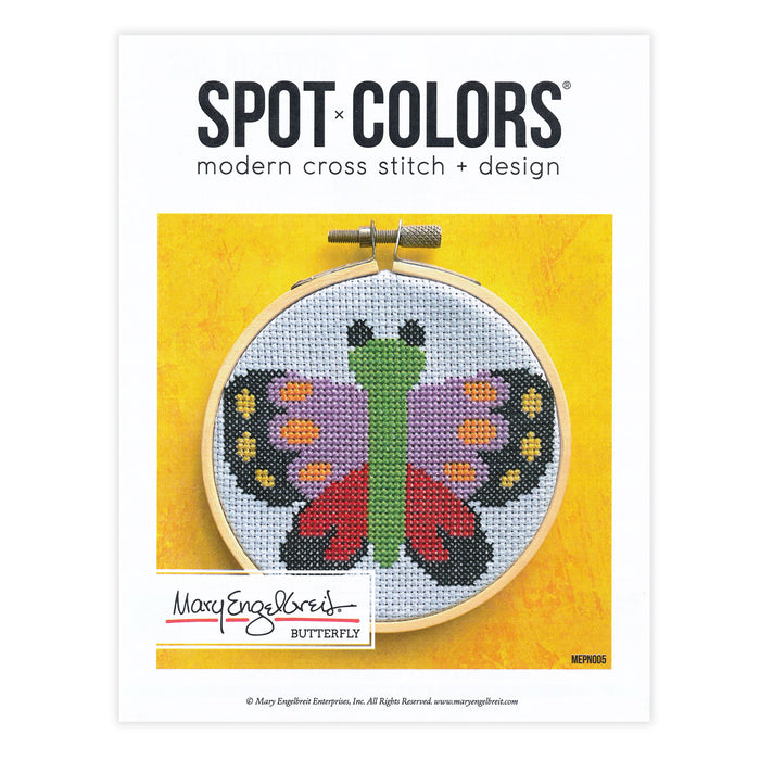 Butterfly Counted Cross Stitch Leaflet