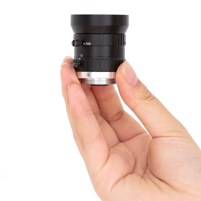 C-Mount Lens for Raspberry Pi HQ Camera - 5mm Focal Length [Discontinued] by Arducam - The Pi Hut