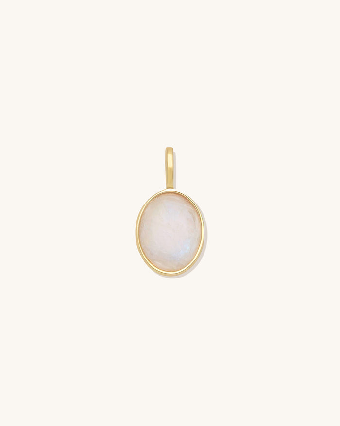 Cameo Moonstone Pendant