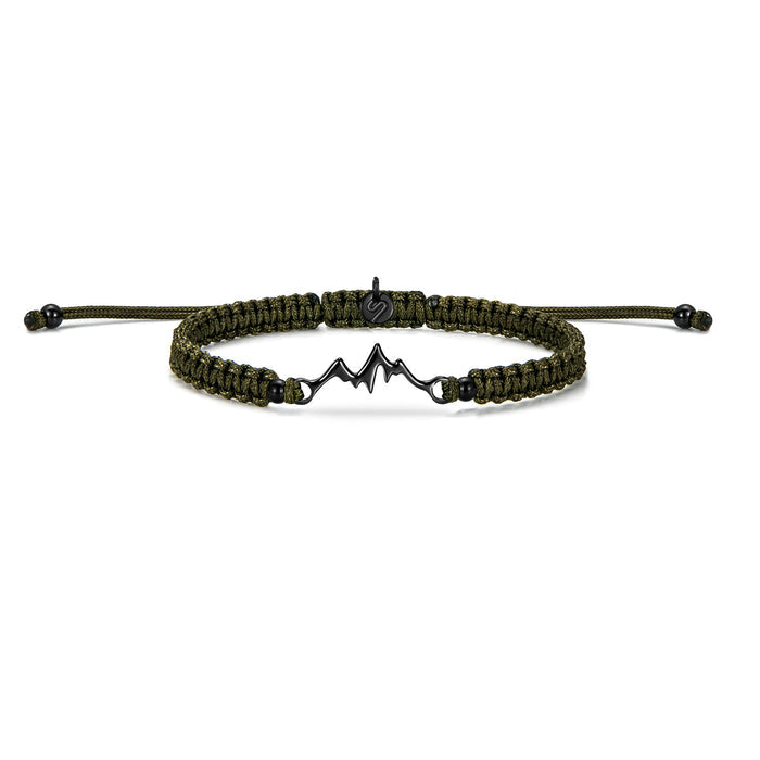 Camo Mountain Braided Bracelet