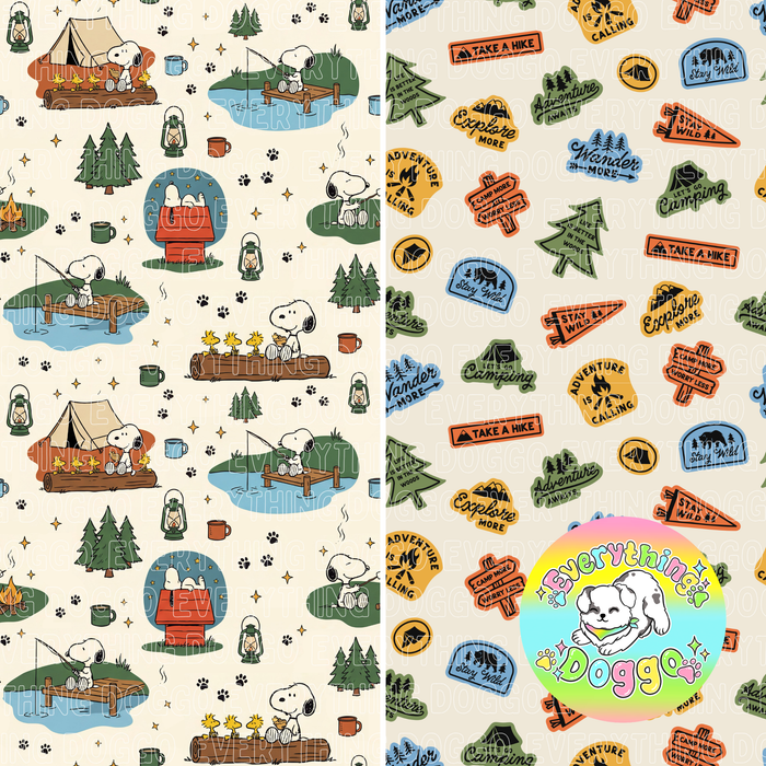 Camp Snoops - Bandana (Reversible)