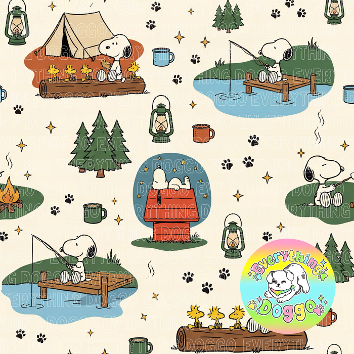 Camp Snoops - Bandana (Reversible)