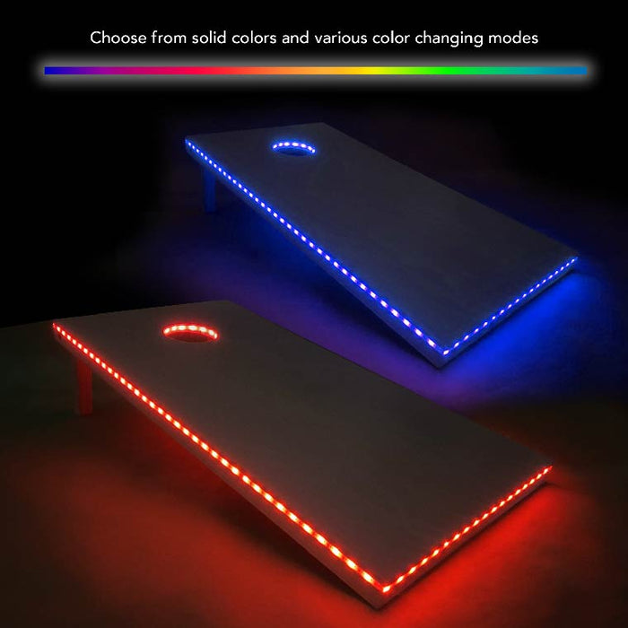Add LED Lights (Batteries Not Included) / Do Not Add Lamination to Boards / Do Not Add Scorekeeper