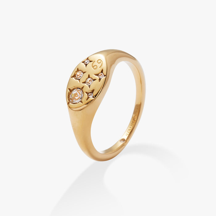 Cancer Zodiac Ring