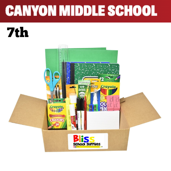 Canyon Middle School - Seventh Grade