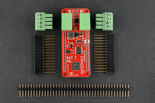 CANZERO - Arduino MKR Zero-Compatible IoT Node (unsoldered) [discontinued] by Omzlo - The Pi Hut