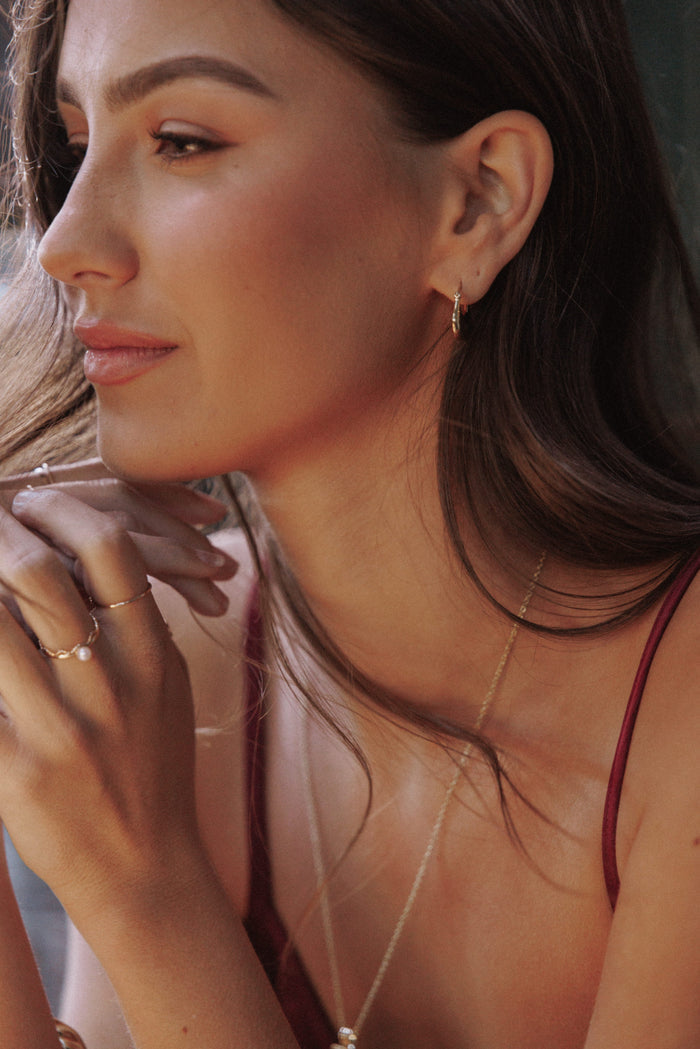 Petal and Pup USA ACCESSORIES Carissa Earrings - Gold One Size
