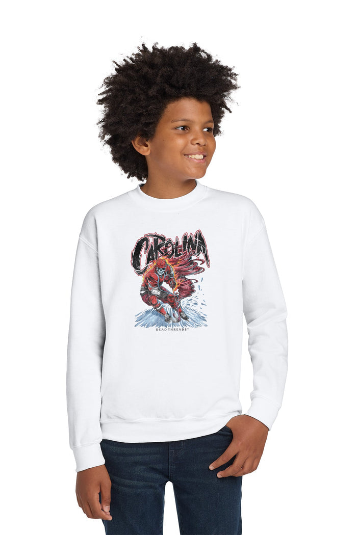 CAROLINA HOCKEY KIDS CREWNECK SWEATSHIRT – Kids clothes – Dead Threads Apparel