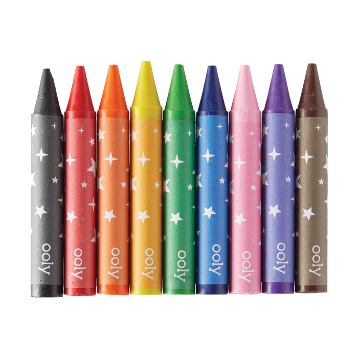 OOLY view of Carry Along Coloring Book Set - On Safari crayons