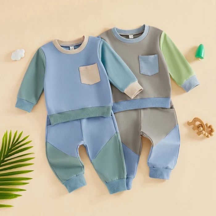 CARTER Color Block Outfit