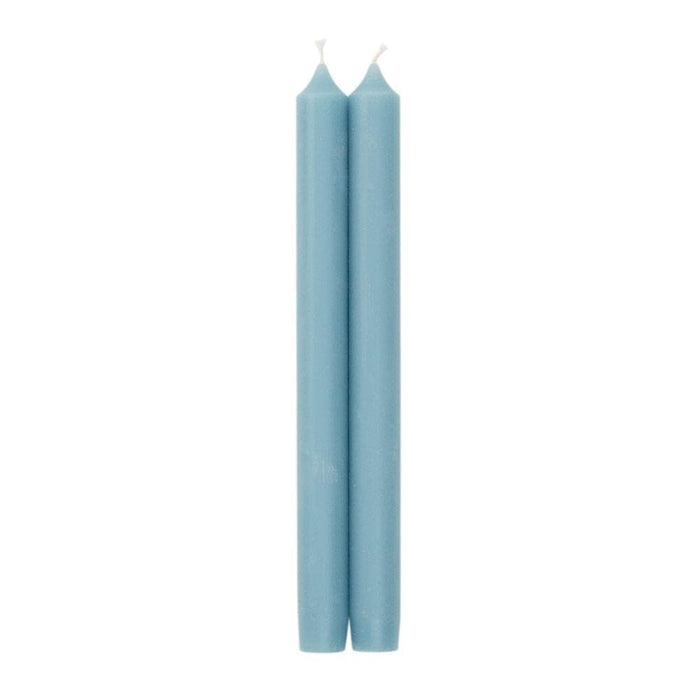 Caspari Duet Taper Candles - Stone Blue.
