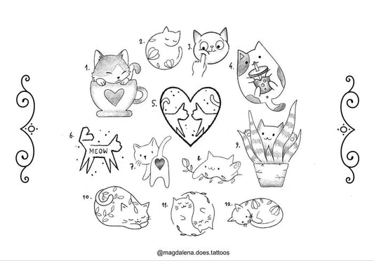 Cat Lover inspired designs by Magda