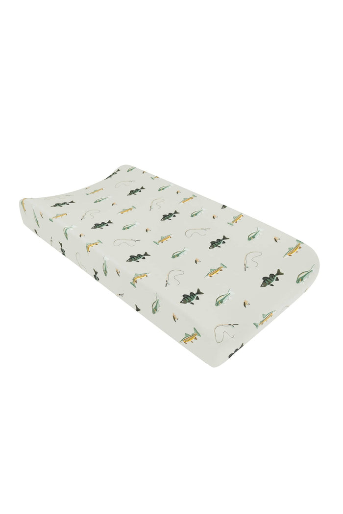 Kyte Baby Change Pad Cover Fishing Change Pad Cover in Fishing