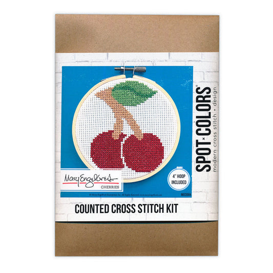 Cherries Counted Cross Stitch Kit